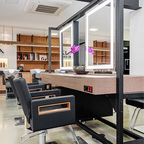 Estação Estruturada com Console Square