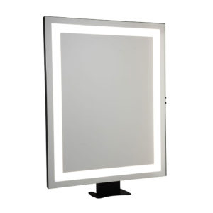 console quadrado para salão de beleza com LED