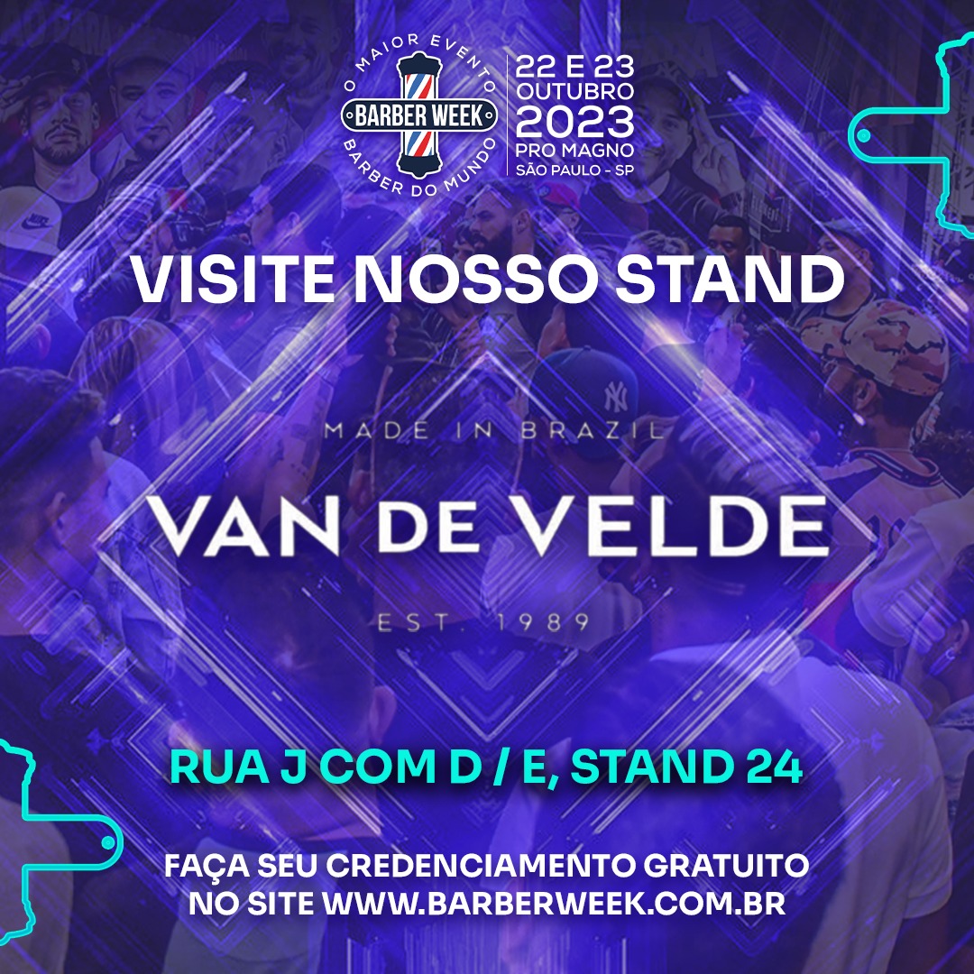 Van De Velde na Barber Week